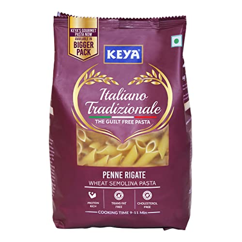 Keya Penne Pasta 1kg, 100% Durum Wheat Pasta | Vegetarian