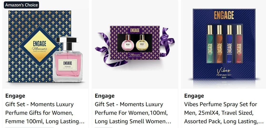 Upto 61% Off On Engage Luxury Perfume Gift Sets