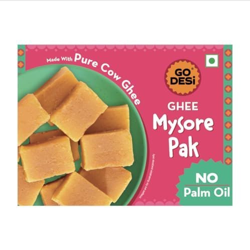 GO DESi - Mysore Pak | Made with Desi Ghee | Indian Mithai