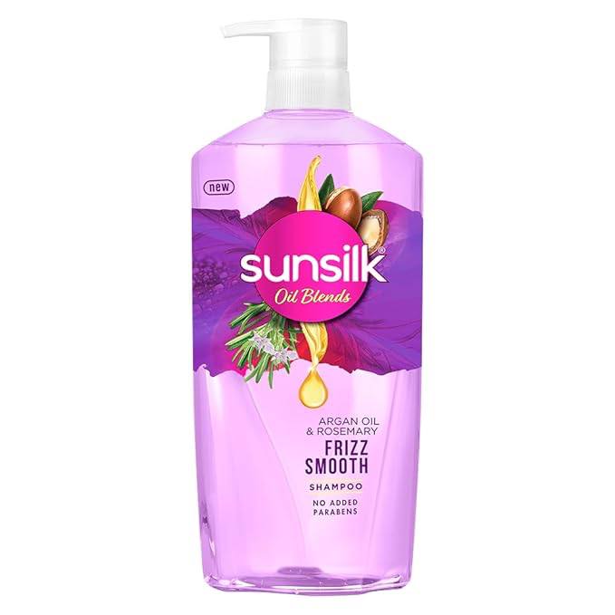 Sunsilk Argan Oil & Rosemary Frizz Shampoo,700 ml,at