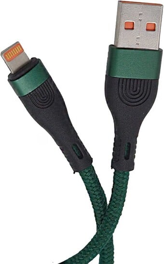 SYGA USB Cable for Apple iPhones, 6A, Green - 2 Meters : Amazon.in: Computers & Accessories