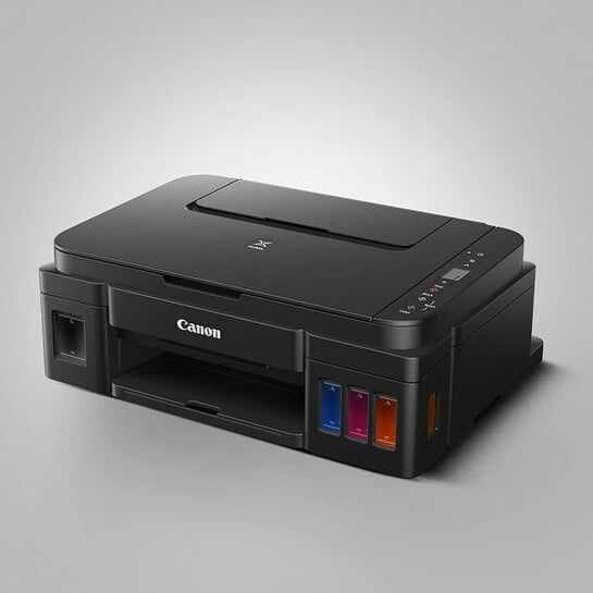 Canon PIXMA MegaTank G2010 All-in-One Ink Tank Colour Printer (Black)