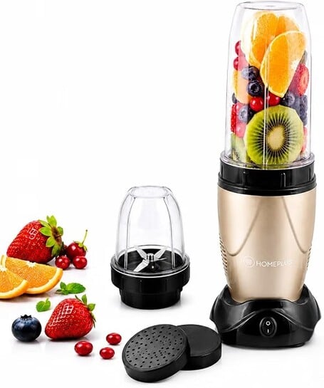 Homeplus Nutri Blender 400W 22000RPM (NM-4000) | Personal Smoothie Maker & Multipurpose Blender for Smoothies, Juices
