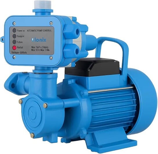 Click to enlarge IONIX Pressure Pump | 0.5 HP Booster Pressure Pump For Home With Automatic Controller