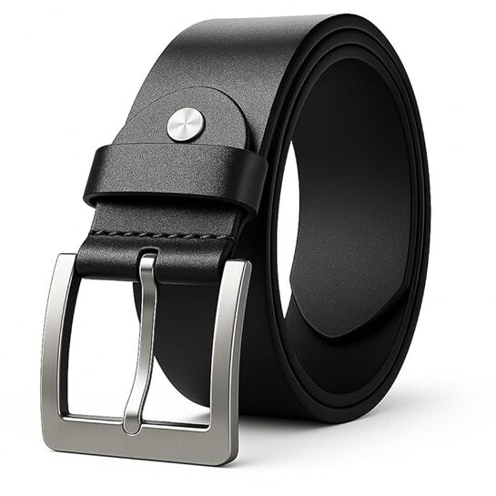 GIOLYNN Men's Genuine Leather Belt for Men Formal/Casual