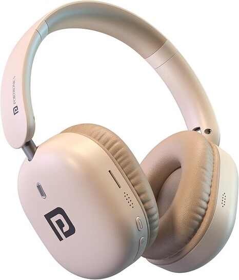 Portronics Muffs M6 Over Ear Wireless Bluetooth Headphone with Upto 40 Hours Playtime, Dual Pairing