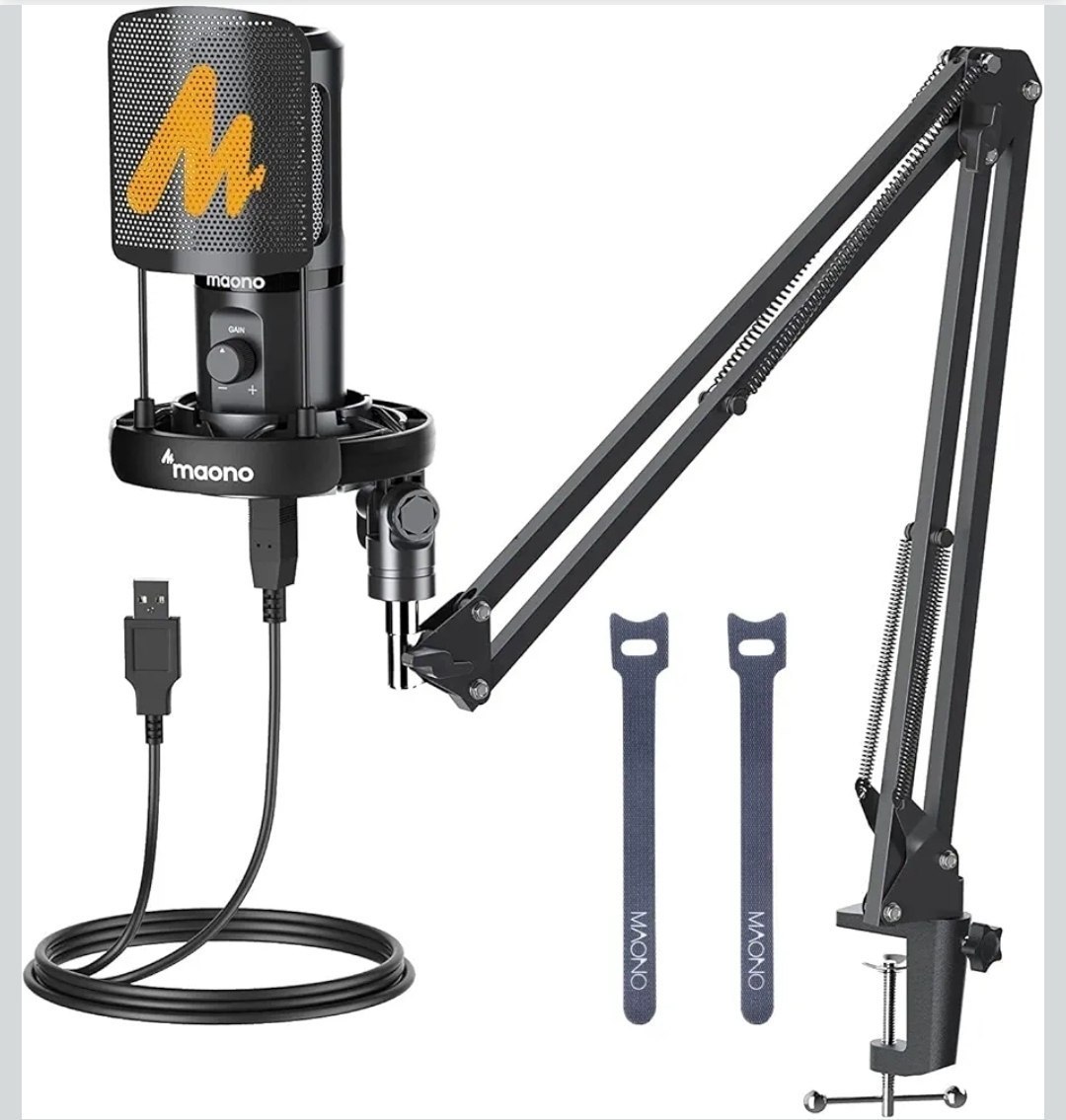 MAONO USB Podcast Mic Setup: All in One