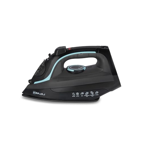 Bajaj MX 45 Steam Aluminium Soleplate Iron | 2000 Watts Powe