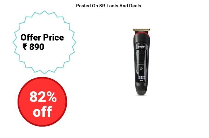 Click to enlarge Beurer MN9X Multigroomer Men's Trimmer|Stainless Stee1 Blade