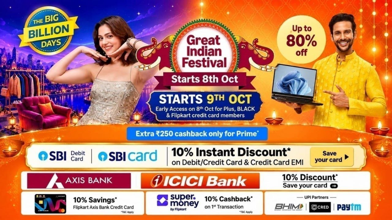 Extra 10% Instant Discount With SBI Debit / Credit Cards