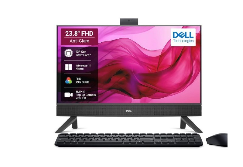 Dell 24 AIO, 13th i5, 8GB RAM DDR5 512GB SSD,Intel Graphics, 23.8"