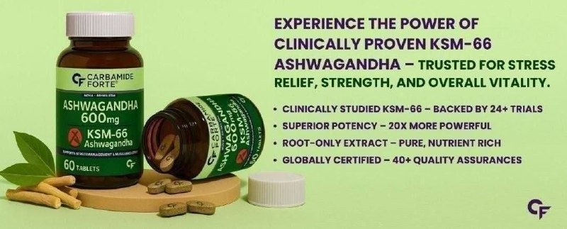 Ashwagandha KSM66-600 mg @