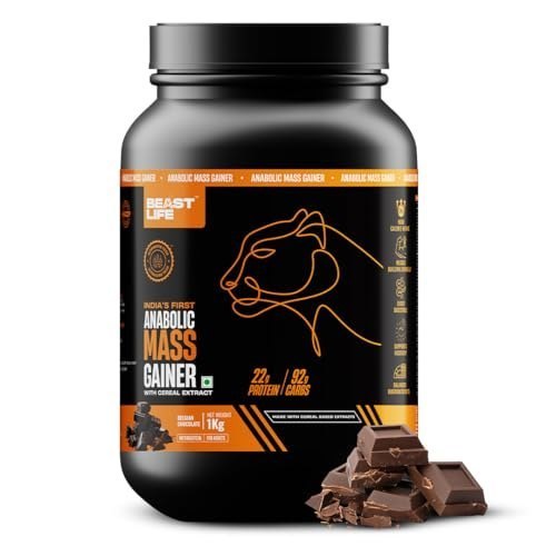 Grab : Beastlife High Protein Mass Gainer, 1 Kg
