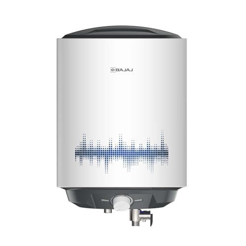 Click to enlarge Bajaj Shield Series New Shakti 25L Storage Wall Mount Water Heater for Home, 5-Star Rated Geyser