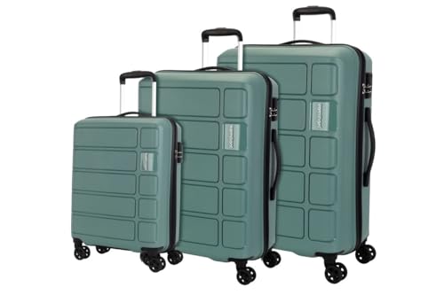 American Tourister - 3 Pc Hardside 8 Wheels Spinner Luggage Set