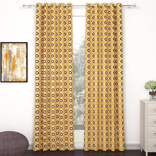 Door Curtains 7 Feet (Set Of 2)