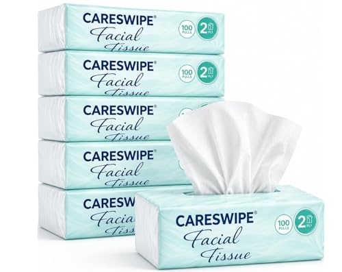Click to enlarge 2 Ply Facial Tissue Box 100 Pulls Each Pack (200 Sheets) Pac