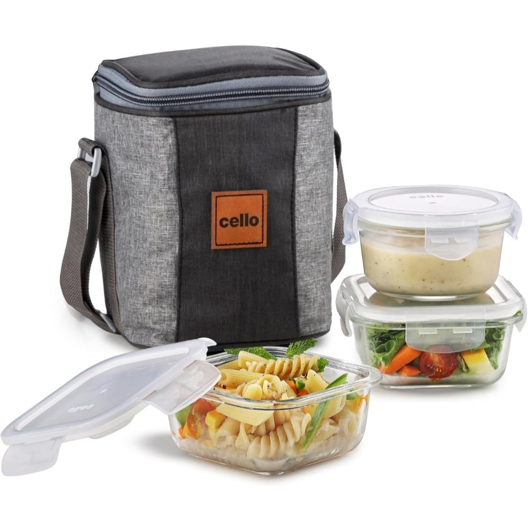 Click to enlarge CELLO Glassy Mix Lunch Box