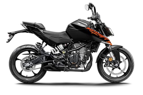 Click to enlarge KTM Duke 250 Bike Ebony Black(Matt) Booking for Ex-Showroom Price