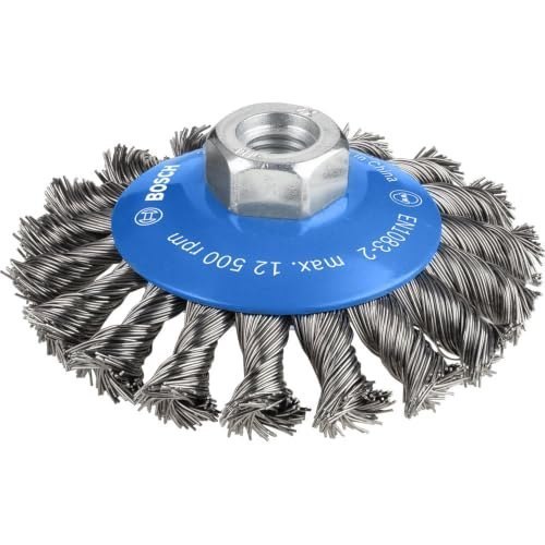 Click to enlarge Bosch Professional Bosch 100Mm Knotted Bevel Brush