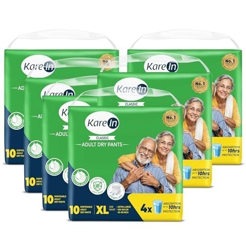 Click to enlarge Karein Classic Adult Diaper Pant XL Size, Extra Large, Waist