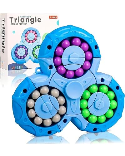 Click to enlarge Rotating Magic Bean Cube Puzzle Toy for Kids with Colour Mat