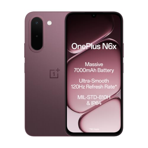 OnePlus N6x | 4GB+64GB | Burgundy Red | 7000mAh Battery