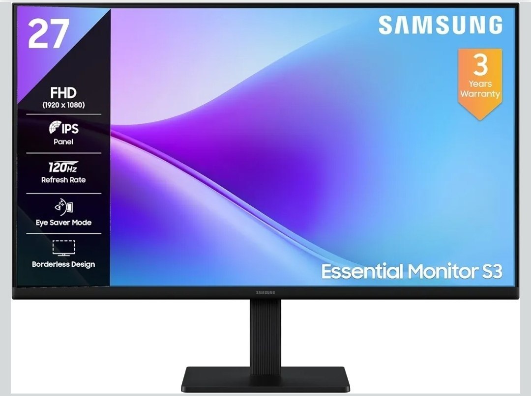 Samsung 27" (68.5 cm) 120hz Flat Monitor