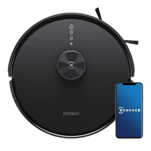 ECOVACS DEEBOT Y1 PRO 2 in 1 Robot Vacuum Cleaner & Mop, 6500 Pa Suction, 5200 mAh Battery, Wet & Dry Cleaning, Covers 3500+