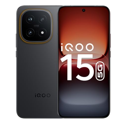 iQOO 15 (Legend 2026, 12 GB RAM, 256 GB Storage) |Fastest Snapdragon 8 Elite Gen 5 Processor* | Samsung 2K M14 Lead OLED Display | Origin OS 6