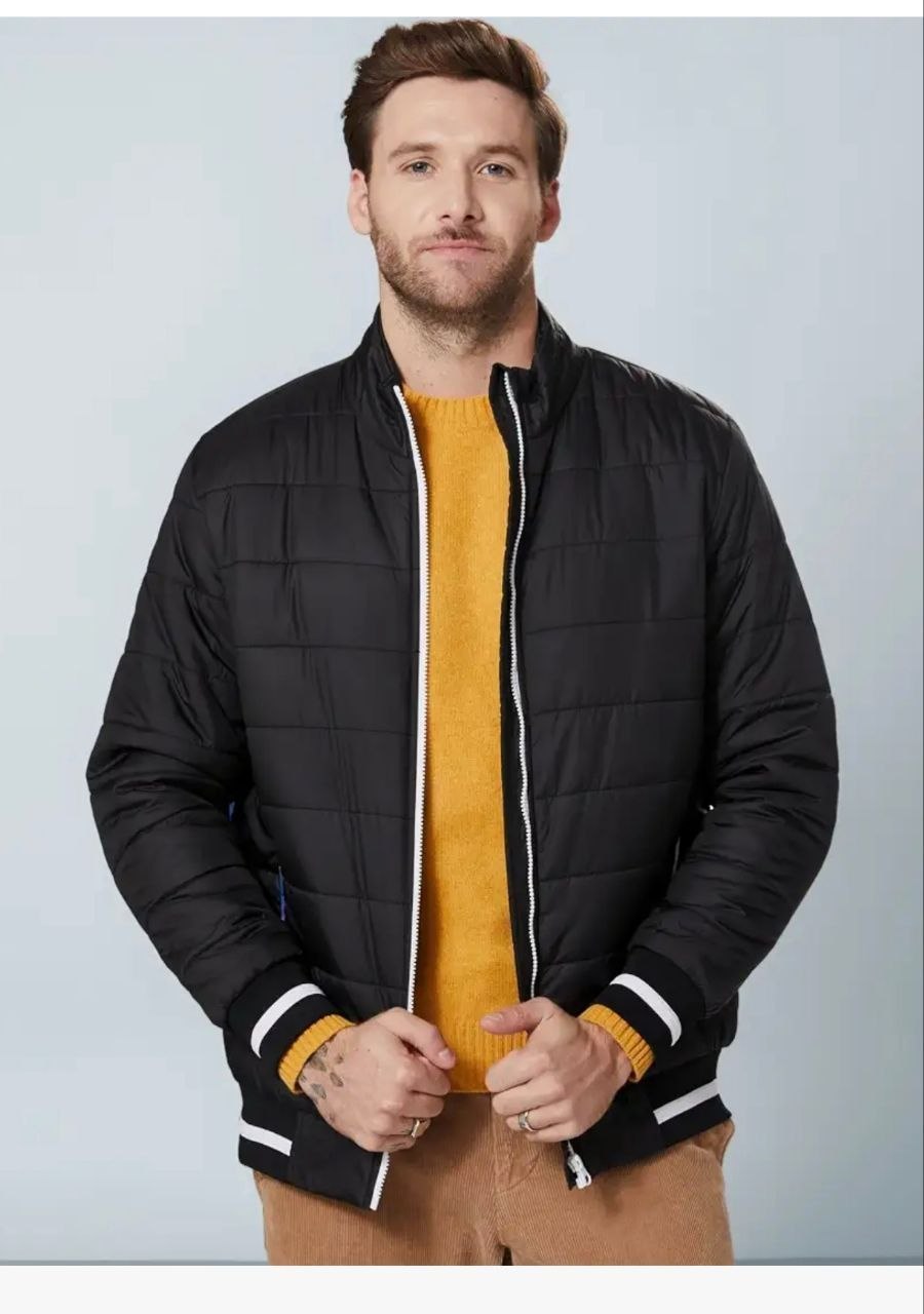 Symbol Men's Bomber Regular Quilted Jacket