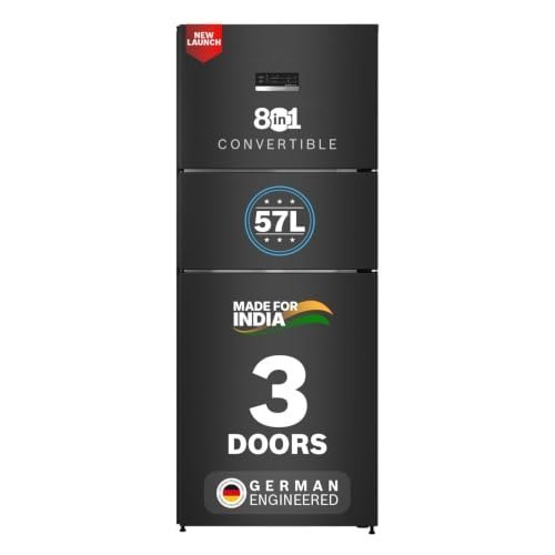Bosch 302L, MaxFlex Convert Triple Door Refrigerator
