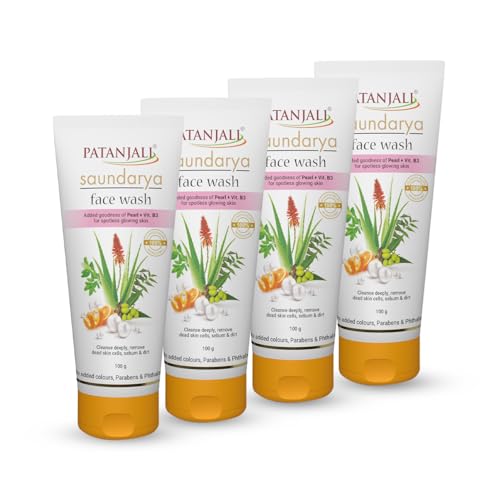 Patanjali Saundarya Face Wash, for Clean and Fresh Skin with