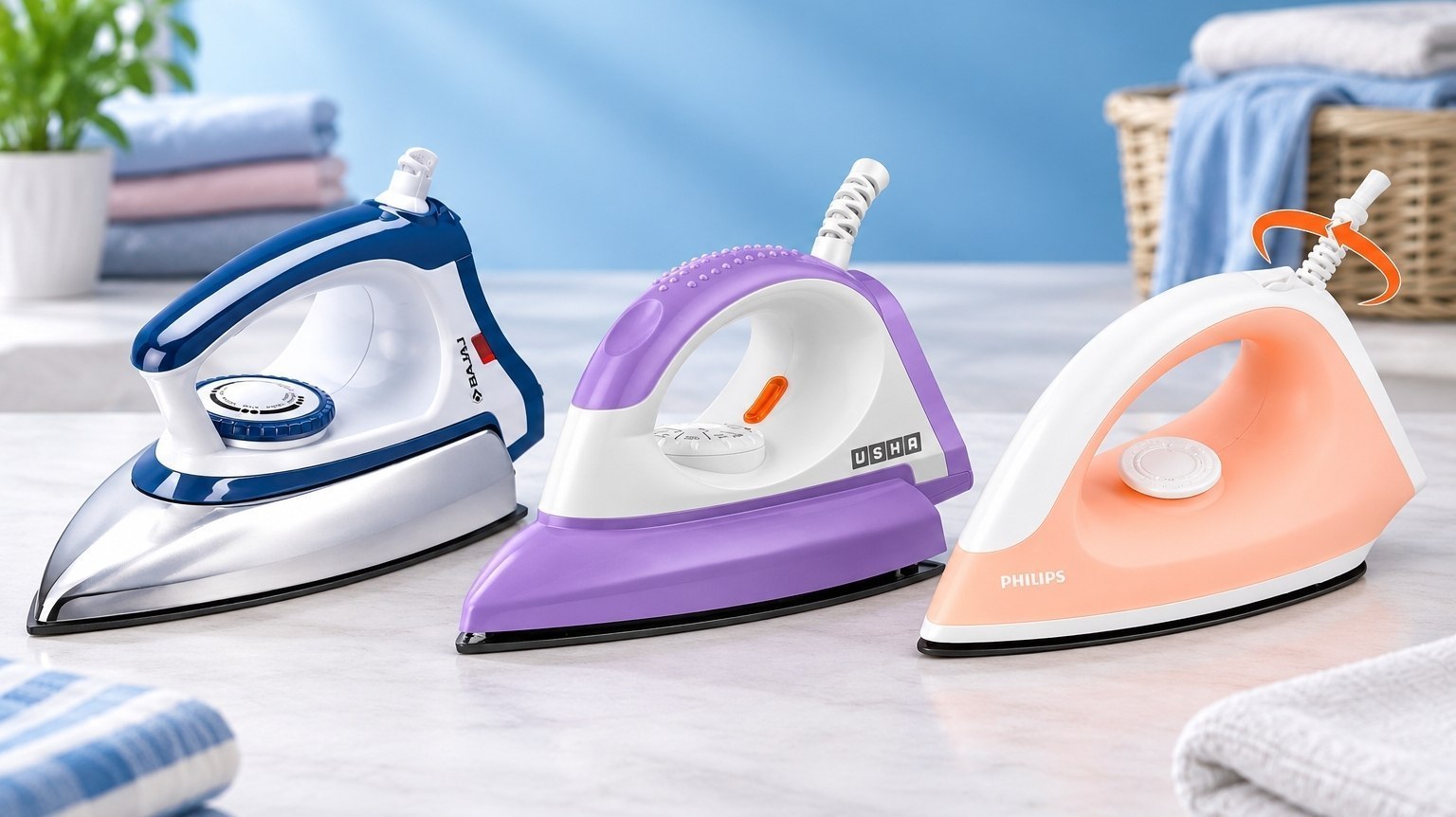 ️Usha 1100W Iron at