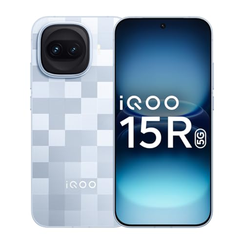 iQOO 15R (Dark Knight 2026, 8GB RAM, 256GB Storage) | Snapdragon® 8 Gen 5 Processor