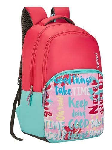 Safari Drip School Bag For Girls, Capacity - 36L, 2 Compartm