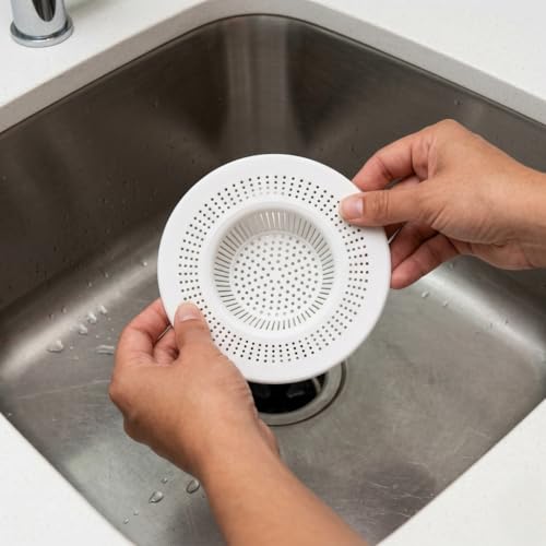 Sink Strainer For Kitchen Sink. Say No To Blockage. Easy Dra
