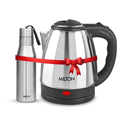 Milton Go Electro Stainless Steel Electric Kettle 1500 + Sup