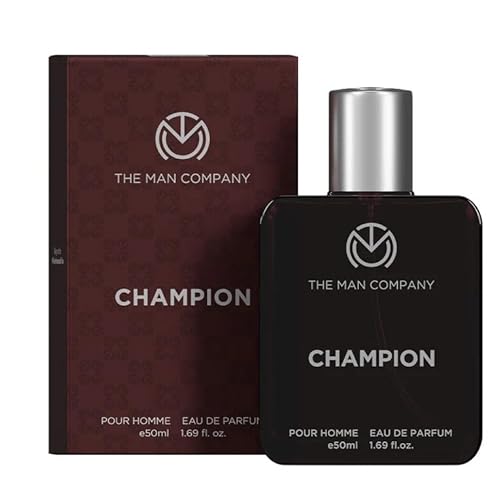 The Man Company Champion Perfume for Men - 50ml | Premium Long-Lasting Fragrance | EDP for Men (Eau De Parfum) | Valentine gift Set for Boyfriend, Husband