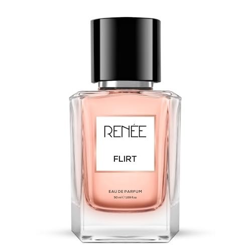 RENEE Flirt Eau De Parfum 50ml - Premium Long-lasting Fragrance With Notes of Mandarin, Rose, Vanilla - Versatile Scent for All Occasions - Perfect Gifting Option