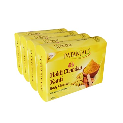 Patanjali Haldi Chandan Kanti Body Cleanser Soap for Men and