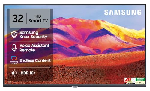 Samsung 32 inch (80cm) HD Smart LED 2026 TV | HDR10+ | 150+ Channels | Voice Assistance Remote | PurColor | Knox Security
