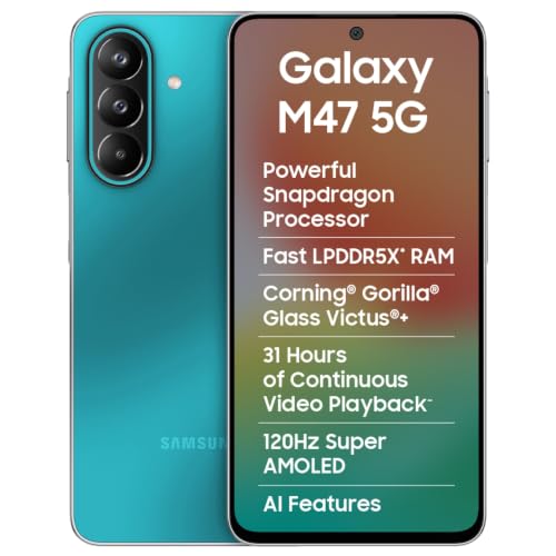Samsung Galaxy M47 5G (6GB RAM + 128GB Storage)