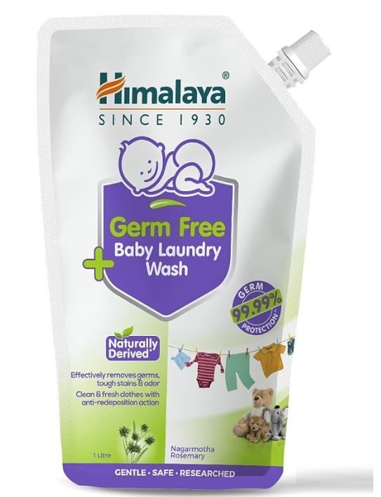 Himalaya Germ Free Baby Laundry Detergent Liquid 1L @