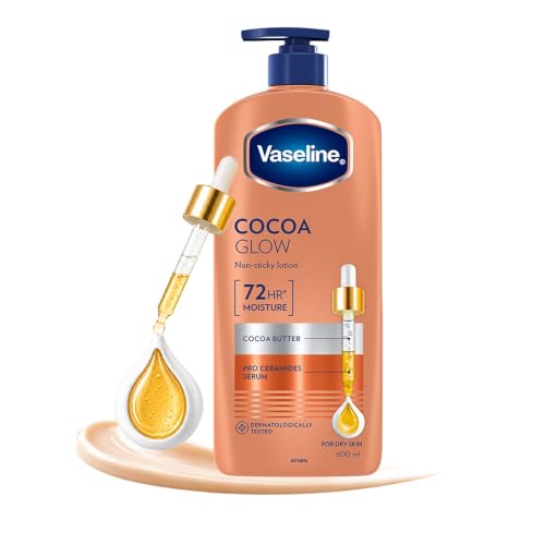 Vaseline Cocoa Glow Serum In Lotion, 600 ml | 100% Pure Coco