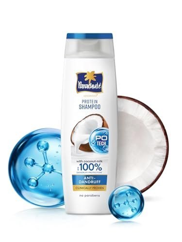 Parachute Advansed Anti-Dandruff Shampoo with Coconut Milk & PO Tech | Up to 100% Dandruff protection | for Strong Healthy Scalp | Paraben free | For Men & Women | 170ml