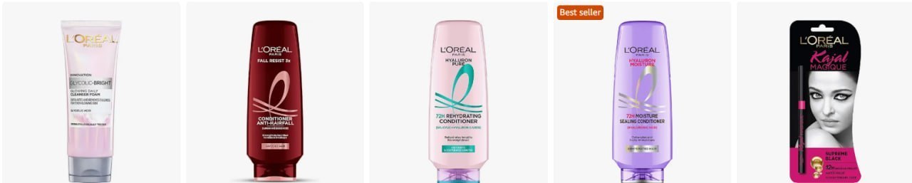 Upto 50% Off On L'Oreal Paris Beauty