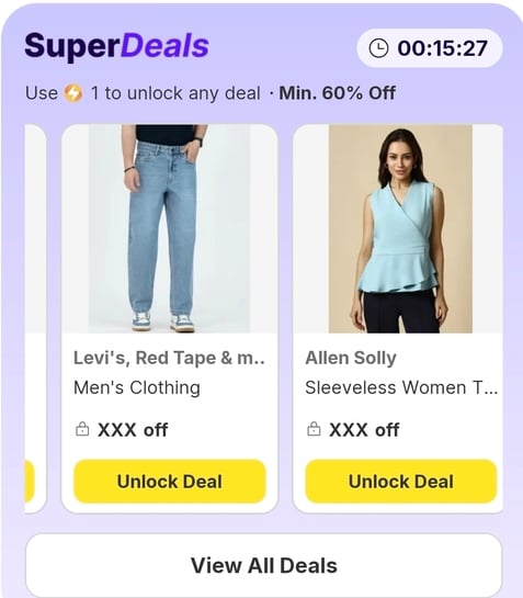 Sueprcoins 1rs Deal available now only last 15 minutes left