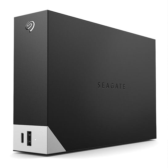 Click to enlarge Seagate One Touch Hub 4TB Desktop External HDD – USB-C & USB 3.0 Port, with 3 yr Data Recovery Services, for Computer PC Laptop Mac, 6 Month Mylio Create (STLC4000400), Black