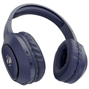 Zebronics Thunder Neo (2026 Upgrade) Wireless Headphone, BT v6.0, True 50hrs Playback, 40mm Driver, ENC, Rapid Charge, Gaming Mode, Dual Pairing, 3 EQ Modes, AUX, Voice Assistant (Blue)